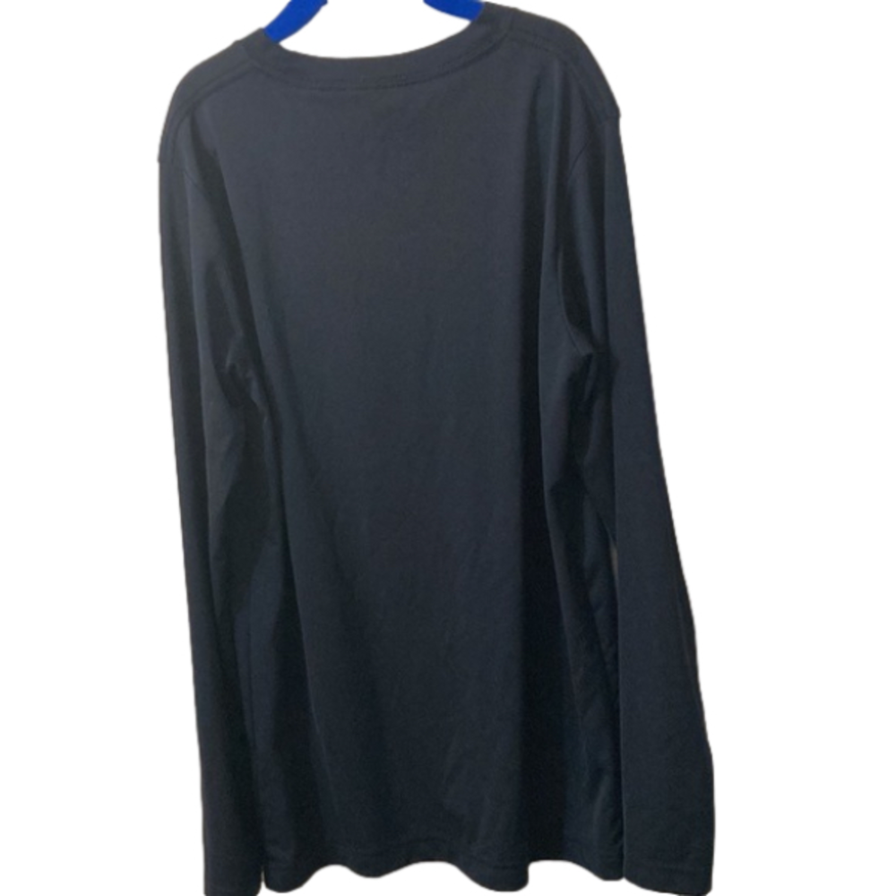 Jordan kids navy long sleeve t-shirt, dri-fit long sleeve tee air Jordan… - Picture 3 of 4